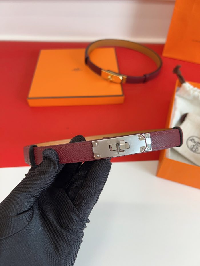 2024 HermÃ¨s Kelly New Women’s Belt – 1.8cm Width