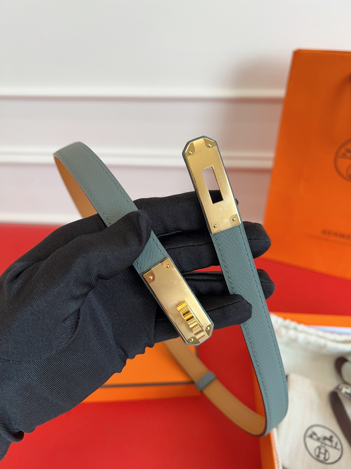 2024 HermÃ¨s Kelly New Women’s Belt – 1.8cm Width