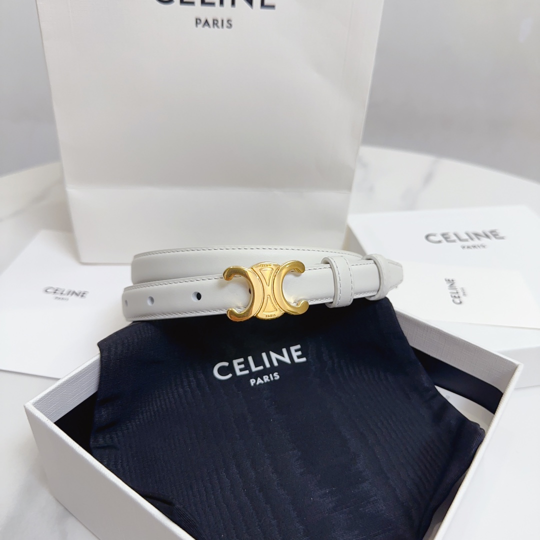 Celine Womenâ€™s 18mm Triomphe Belt