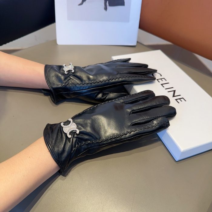 CÃ©line Women’s Lambskin Gloves